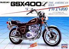 1981 GSX400L sales brochure